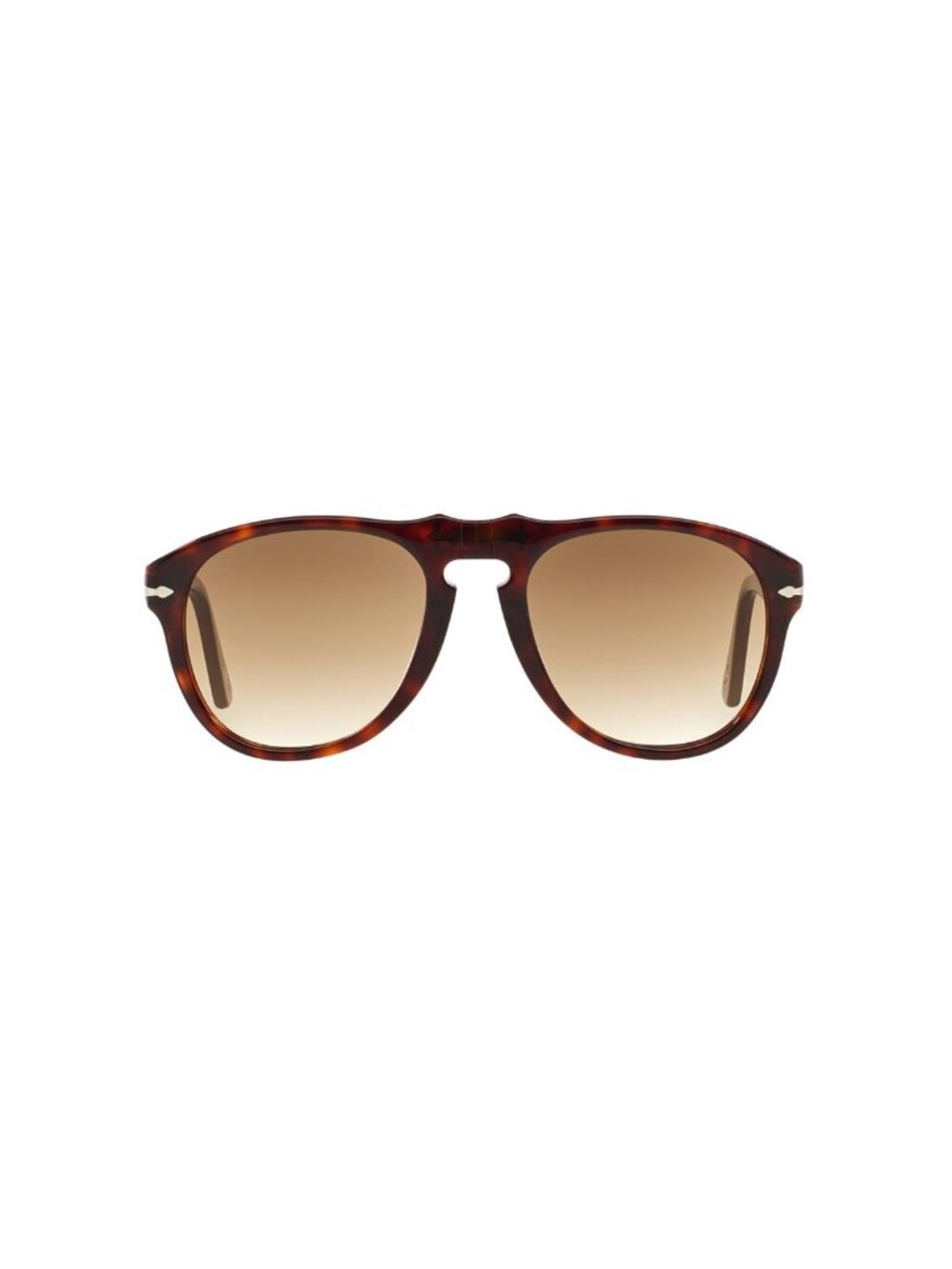 New Persol Men's Sunglasses Havana Aviator Brown Lens Injected Frame PO0649 24